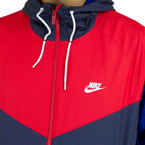 nike jacke hellblau rot weiß damen|Blau Jacken & Westen .